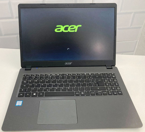 Notebook Acer A315-54k Core I3 6° Geração 12gb Ram Ssd 240gb Preto (Usado)