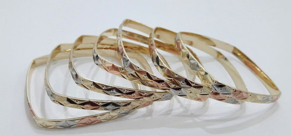 pulsera semanario de oro 14k