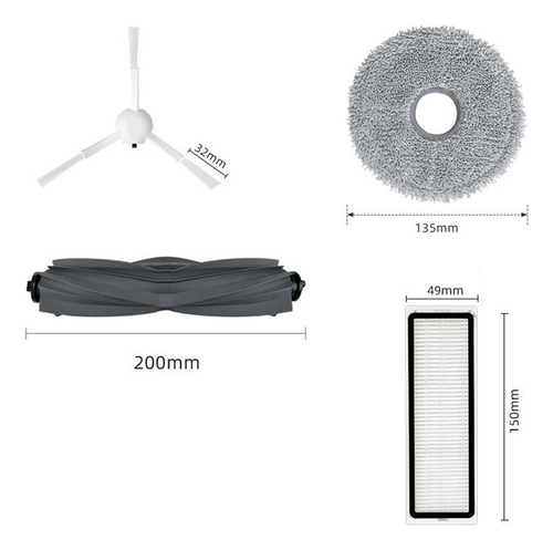General Trapos De Trapeador Para Dreame X10 S10 Plus L10s