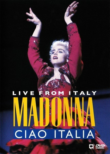 Dvd Madonna Ciao Italia: En vivo desde Italia - Lacrado