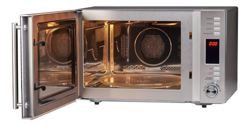 Imagen 2 de 6 de Microondas Trifunción Bgh Quick Chef 30 Litros B330dss9