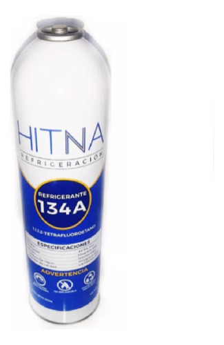 Garrafa Gas Refrigerante R134 Lata Freon 900g Hitna