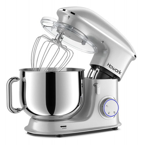 Howork 8.5qt Stand Mixer, 660w Tilt-head 6+0+p-speed Kitchen