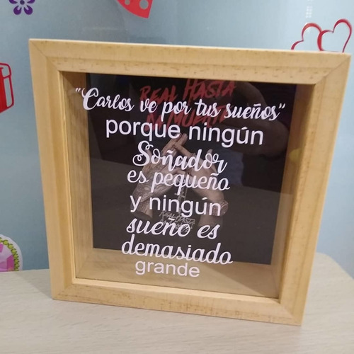 Imagen 3 de 7 de Alcancías De Madera Personalizadas