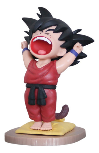 Modelo De Muñeca Goku Con Forma De Bebé Bostezo, Versión Q,