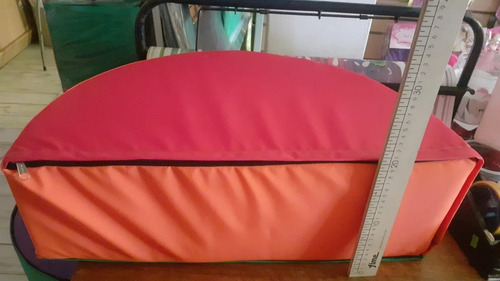 Imagen 4 de 7 de Plano Inclinado O Rampa 60x60x30 Goma Espuma Psicomotricidad