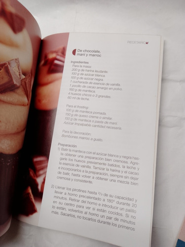Revista De Cupcakes + 2 Recetarios (Usado)