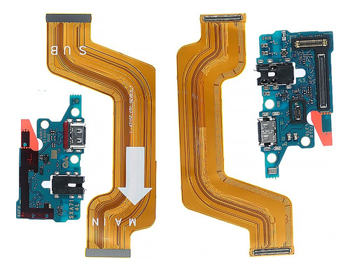 Flex De Carga + Flexor Main Para Samsung A71 4g Sm-a715