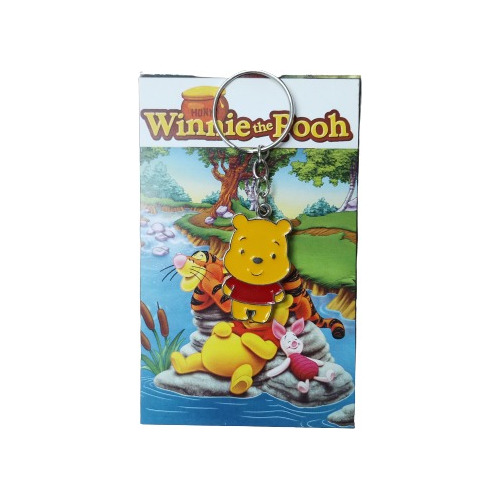 Llavero Metal Winnie Pooh Personajes Animado Aventura Disney