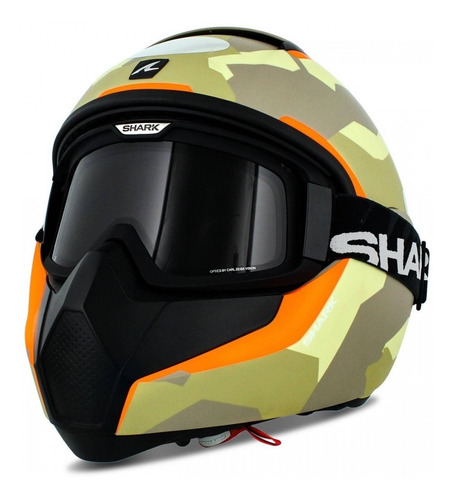 Capacete Shark Vancore Wipeout Mat Eao - Só 56
