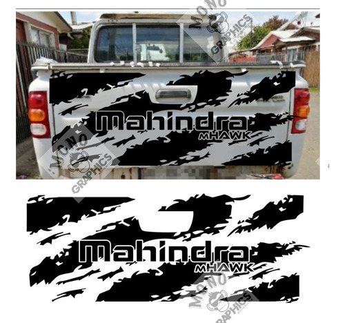 Stickers Mahindra Mhawk Portalón 