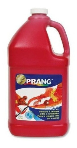 Pintura Lavable Prang 10601 Prang, Tamaño De Galón, Rojo