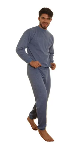 Pijama Hombre Invierno Yacard Pesado Excelente Calidad Cuota