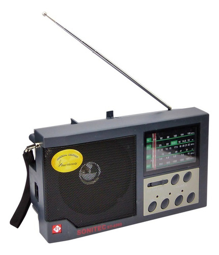 Radio Multibanda Marca Sonitec, A Corriente Y Pilas