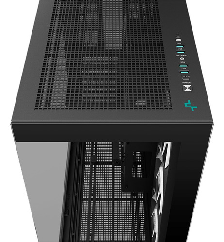 Gabinete Deepcool Ch780 E-atx Vidrio Templado Argb Usb-c