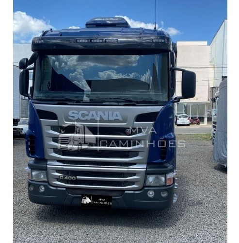 Imagem 5 de 9 de Caminhão Scania G 400 Ano 2010 4x2 Único Dono