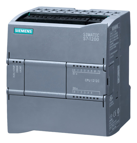 Simatic S7 1212c Siemens 6es72121be400xb0 (8di/6do/2ai)