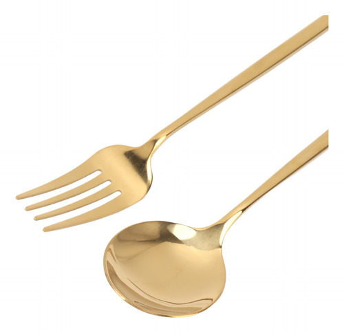 Juego De Cubiertos, Cubertería De 4 Piezas, Utensilio Pulido