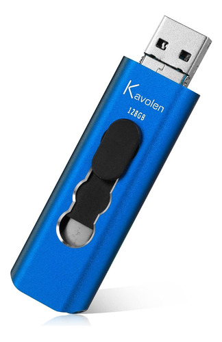 Kavolen 128 Gb 3 En 1 Unidad Flash De Copia De Seguridad De 