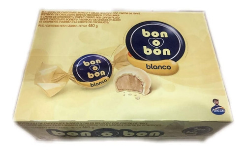Caja Bon O Bon Chocolate Blanco 450g