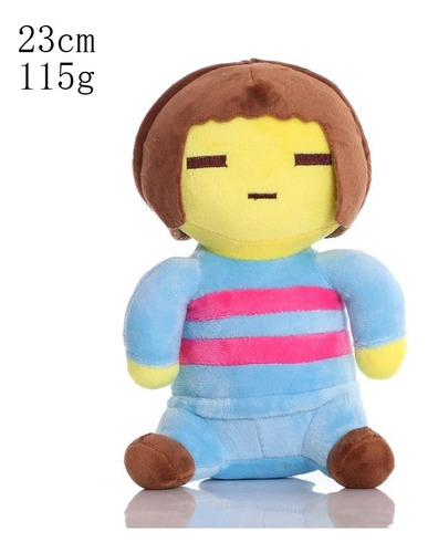 2pcs Undertale Frisk Chara Boneca Pelúcia Brinquedo Presente