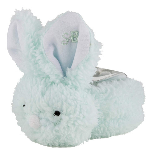 Stephan Baby Boo-bunnie Comfort Toy & Boo Cube, Peluche Azu.