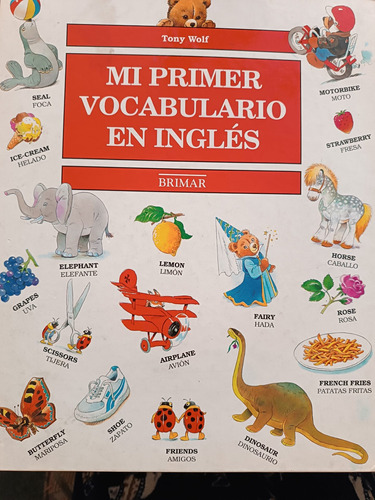 Libro Mi Primer Vocabulario En Inglés Pasta Dura