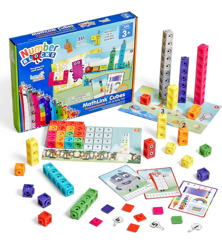 Hand2mind Mathlink Cubes Numberblocks 1-10 Juego