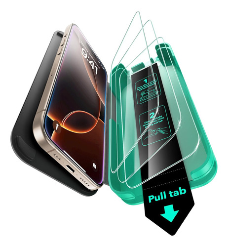Protector Pantalla Esr iPhone 16 Pro Max G. Militar (1 Unid)