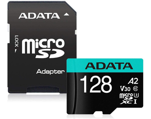 Memoria Micro Sd Adata 128gb V30 Aqua Ausdx128gui3v30sa2­-ra