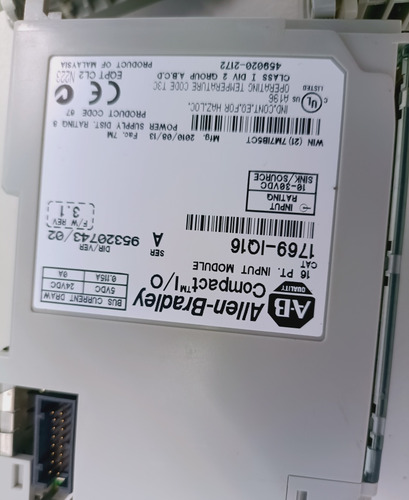 Plc Allen Bradley Compact Logix L31 (Usado)