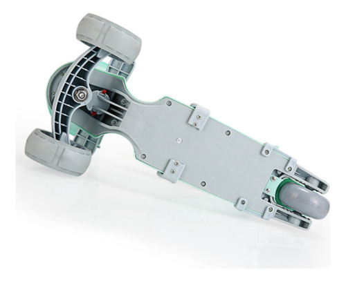 Scooter Patin Asiento Y Canasta 3 Ruedas Con Luces