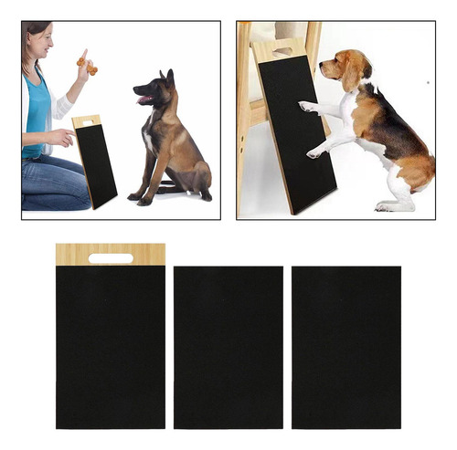 Almohadilla Para Rascar Para Perros, Para Moler Con 2 Lijas