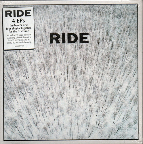 Ride 4 Eps 30th Cd Nuevo My Bloody Valentine Slowdive Lush