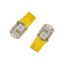 Comprar Luz Led Amarilla Para Auto Moto T10 Tablero Matricula 