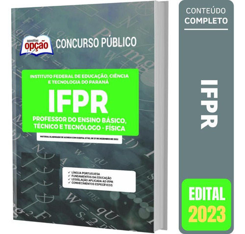 Apostila Concurso Ifpr - Professor Do Ensino Básico - Física