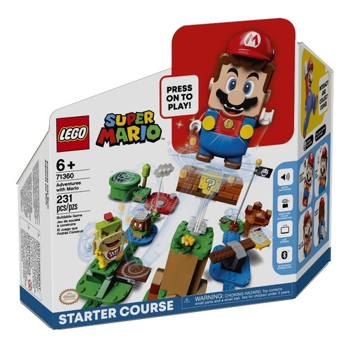 Set De Lego Mario Bros 71360 Set De Inicio Stock
