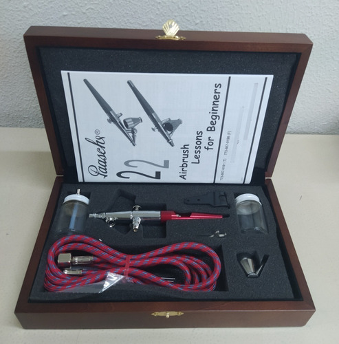 Aerografo Paasche Vlstpro-w Caja De Madera, Nuevo