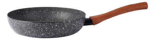 Sarten 24 Cm De Acero Vetrificado Vitrinor Color Gris Oscuro