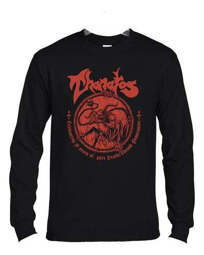 Polera Ml Thanatos 30 Years Of Pure Death Thrash Metal Abomi