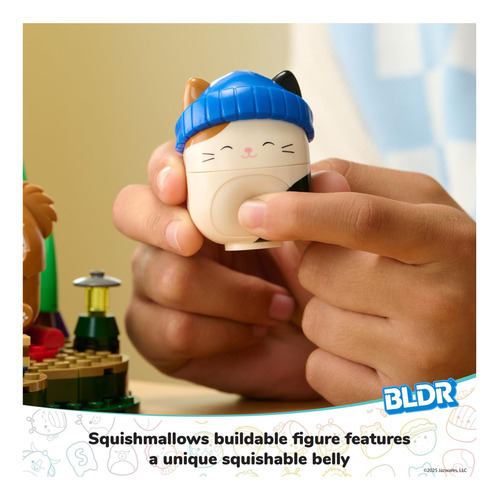 Bldr Squishmallows Benny Y Cams Set De Construcción De Al Y