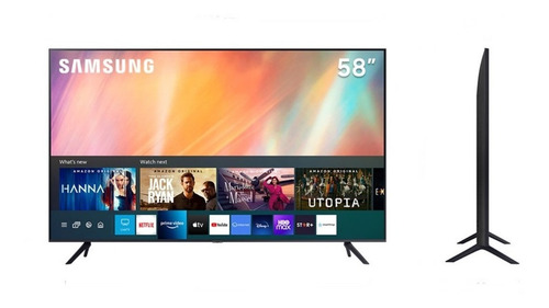 Imagen 3 de 4 de Tv Samsung Led 4k Uhd Smart 58 Un58au7000gxpe