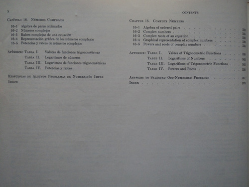 Álgebra Y Trigonometría Modernas - Elbridge P. Vance, 1965. (Usado)