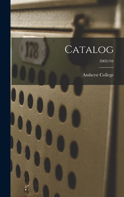 Libro Catalog [electronic Resource]; 2003/04 - Amherst Co...