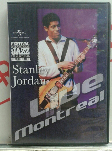 Stanley Jordan - Live Montreal Dvd Lacuevamusical