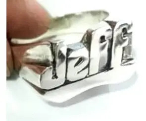 Anillo Nombre En Plata 925 | Envío gratis