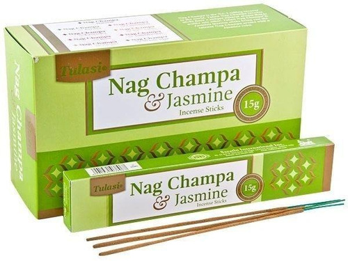 Incienso Natural Nag Champa Jasmin - Tulasi /rincón Himalaya