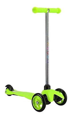 Scooter Color Verde Para Niños Marca Scoop / Resistente