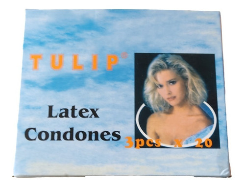 Condones Preservativos Tulipx60