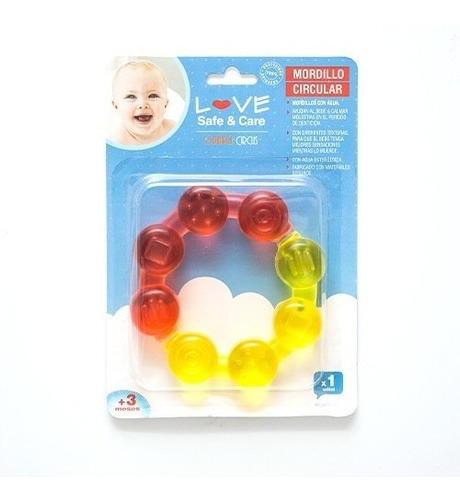 Mordillo Circular Bebe Refrigerante Love Babymovil 9026